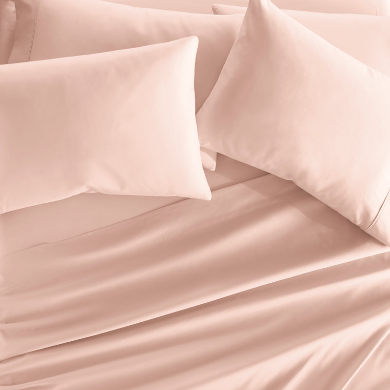 Ensemble de draps en microfibre Archimedes, Simple, Rougir