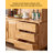63-inch Solid Cypress Standard Pantry Cabinet