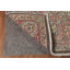 Tapis traditionnel floral rétro brun 10 x 13