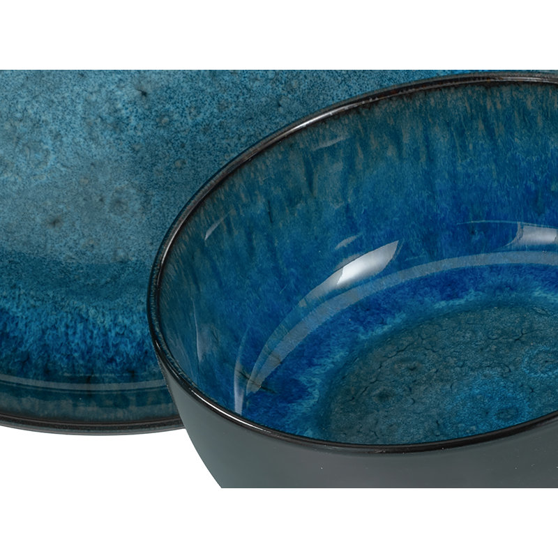 Müslischalen-Set Creatable, 21553, Nordic Fjord Blau, 6 tlg