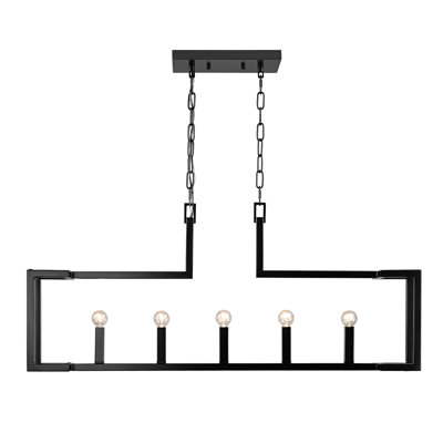 Aneve 5 - Light Matte Black Pendant