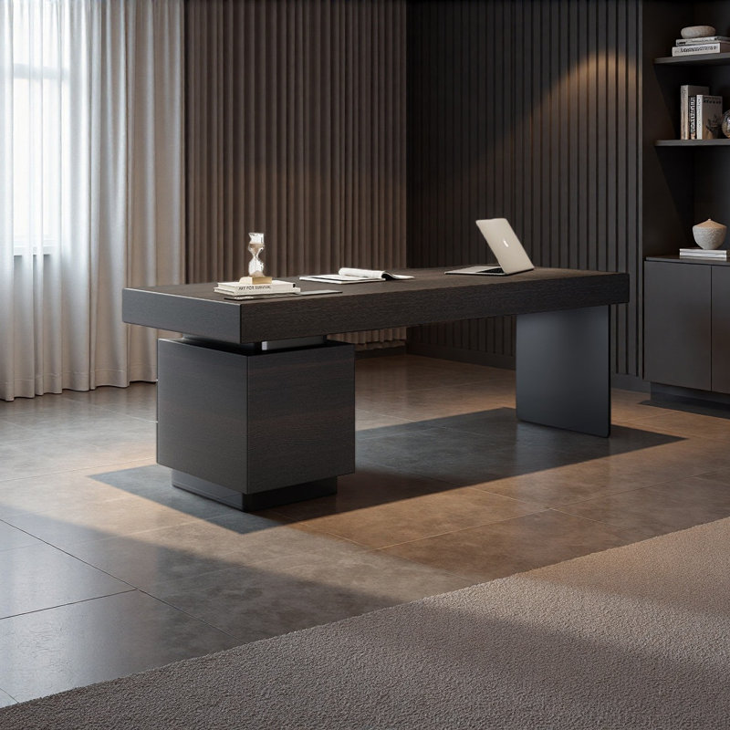 Bureau d'ordinateur Calvin, H 29,5 po x l 55,1 po x P 27,6 po