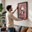 Skull in Bloom Botanical - Framed Print-1329477680-1329477687