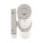 18.5" Linear Bath Bar Small LED with Clear Fluted Glass-108202103