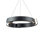 Battlestar 1 - Light Black LED Single Pendant
