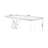 Black Rectangular Solid Wood + Acrylic Desk-109323302