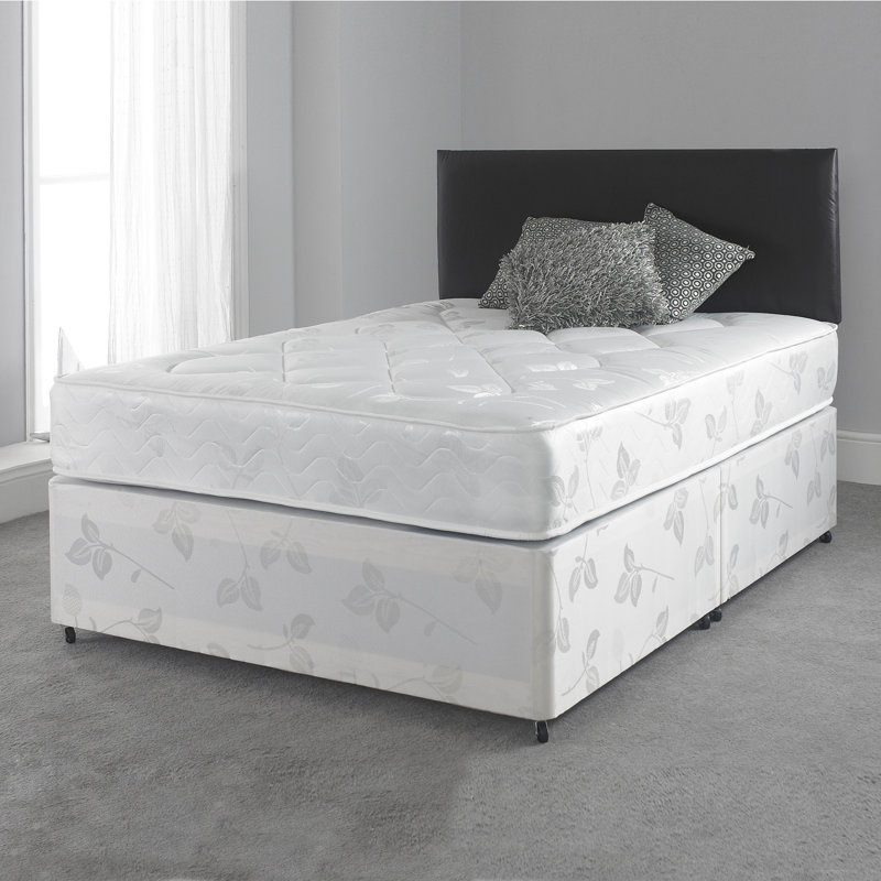 Senator Upholstered Bed with Mattress, 2 Drawers, Super King (6')