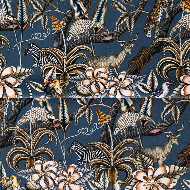 Ardmore Velvet Fabric, Ash