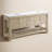 Bromley Washed Pine 72" Bathroom Vanity with Quartz Top