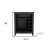 Black Bar Cart With Wine Storage
