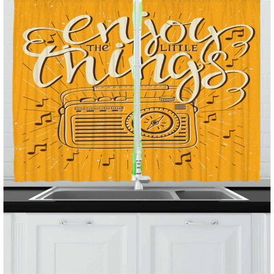 Tailored Kitchen Curtain