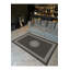 Tapis brun tissé à motif traditionnel lavable Mosso-756784012
