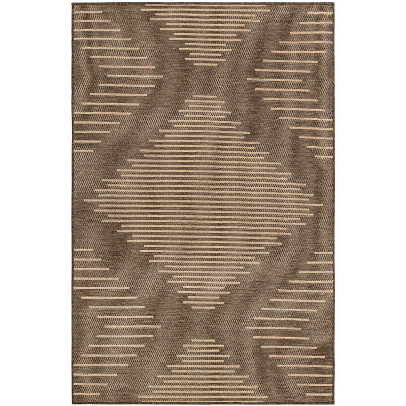 Sheglita Abstract Indoor Rug, Rectangle 5'3" x 8'