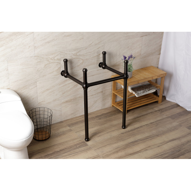 Kingston Brass Fauceture Brass Console Sink Legs, Oil Rubbed Bronze