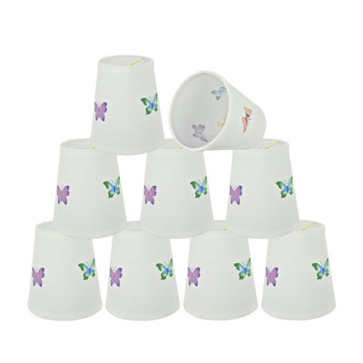 5.5'' H Cotton Empire Candelabra Shade