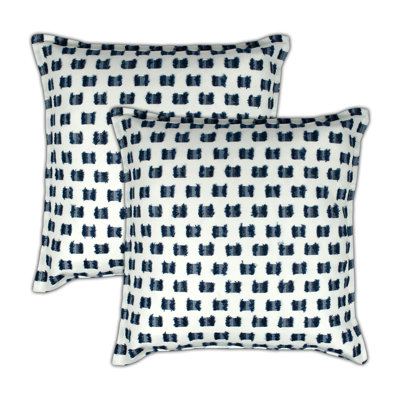 Coussin indigo O'Fifi