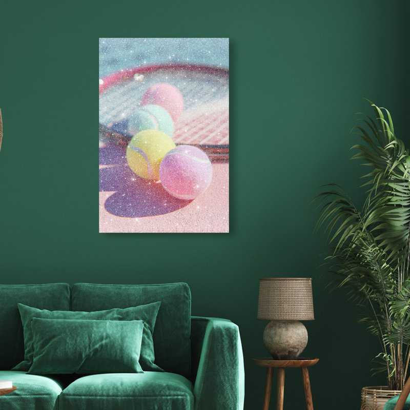 Candy Court Print by Oliver Gal, 15"H x 10"W, Gallery Wrapped