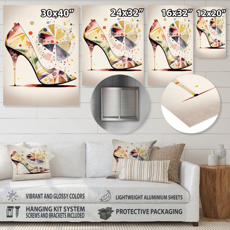- Décoration murale en métal tendance, H 20 po x l 12 po x P 1 po