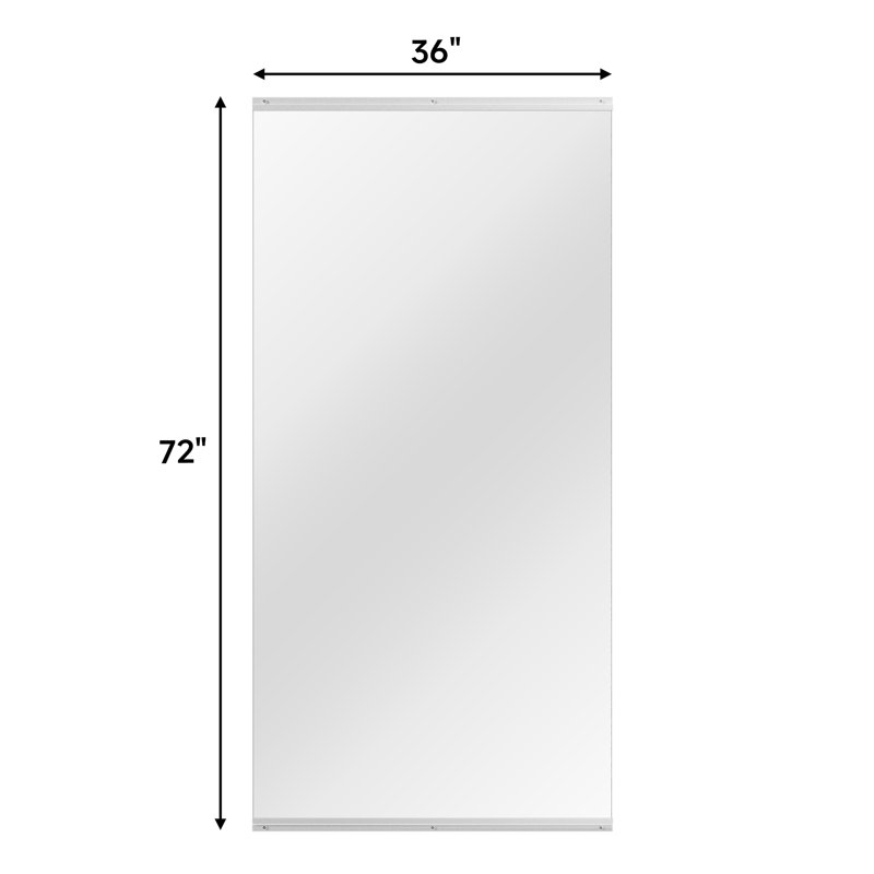 Miroirs d'entraînement pour la gymnastique à domicile, 72 po x 36 po, 1