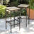 Venallo 2 - Person Acacia Patio Dining Set with Rectangular Table