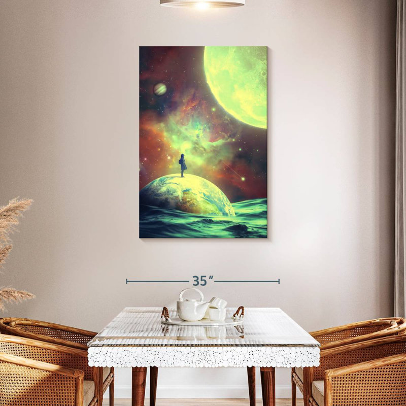 Kelan Moon Shine, 45" H x 30" W