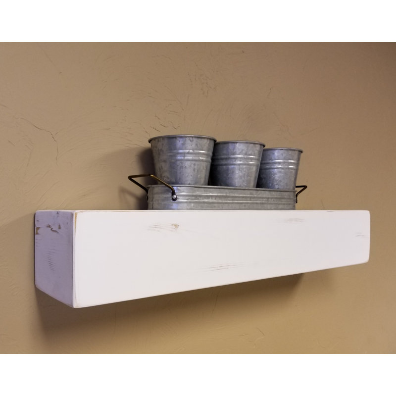 Marren Cedar Floating Shelf, 5.5" H x 48" W x 5.5" D