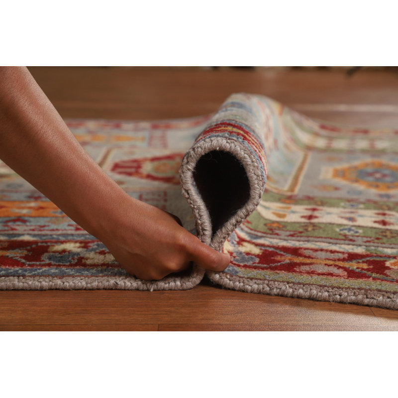 Tapis traditionnel indien fait à la main 4 x 6