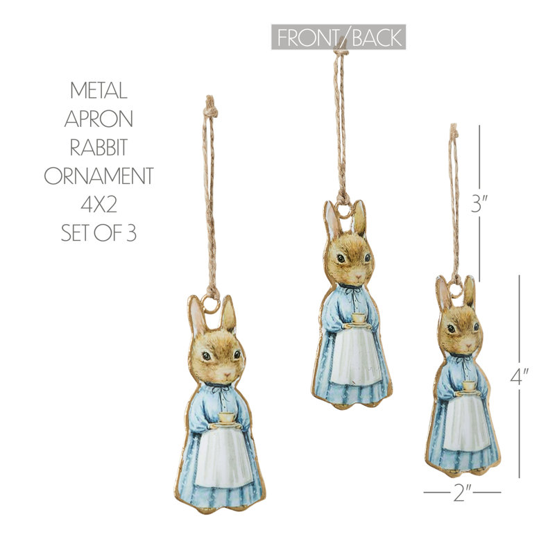 Ensemble de 3 lapins Bunn Hop