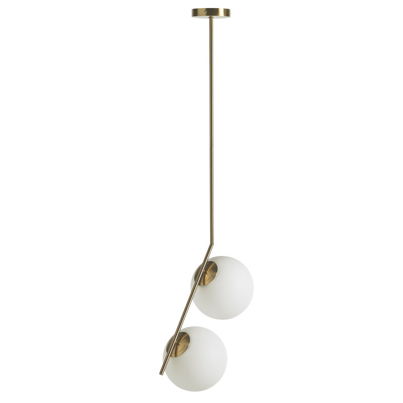 Koda 2 - Light Gold Sphere Pendant