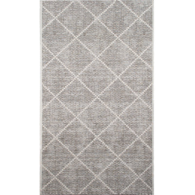 Tapis intérieur / extérieur rectangulaire 10 pi 6 po x 13 pi 1 po Guillemette