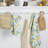 Martha Stewart Lemon Whimsy Kitchen Towel Set 2-Pack 16"X28", Aqua/Green/Yellow/White