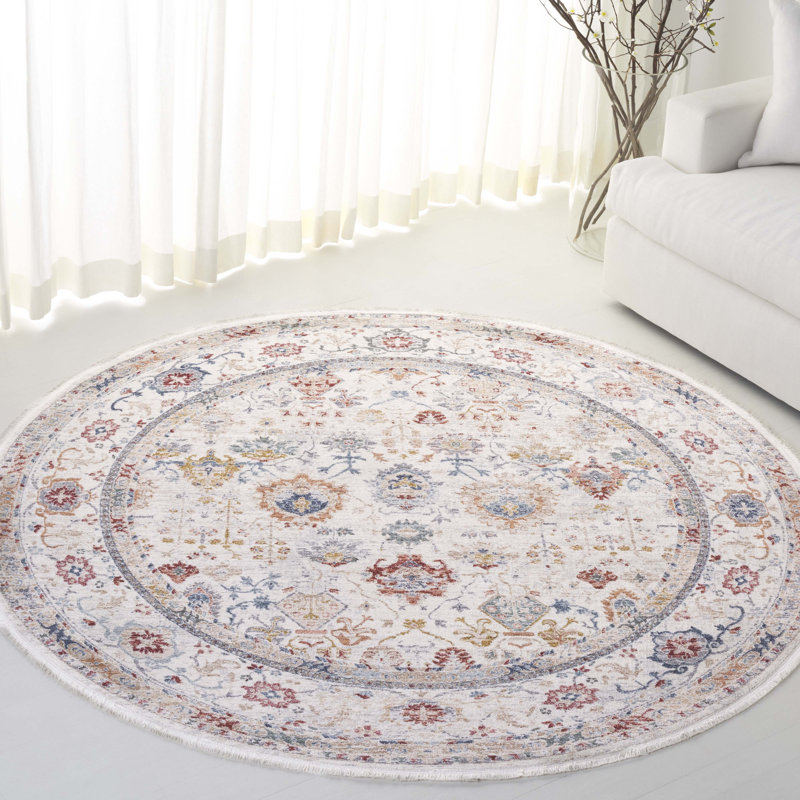 Fairhaven Lauren Ralph Lauren Performance Floral Rug, Round 6'7"