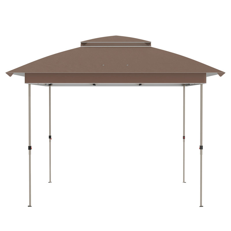 12' X 12' Pop Up Canopy Tent With Netting And Carry Bag, Instant Sun Shelter With 137 Sq.Ft Shade, Tents For Parties, Height Adjustable, For Outdoor, Garden, Patio