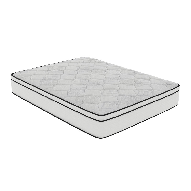 Matelas à ressorts classique American Bedding - plateau-coussin moyen de 10 po, Très grand lit