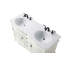 Meuble-lavabo double 54 po blanc antique-137891536