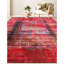 Hand Knotted Abstract Area Rug in Black/Blue/Red-1707993902