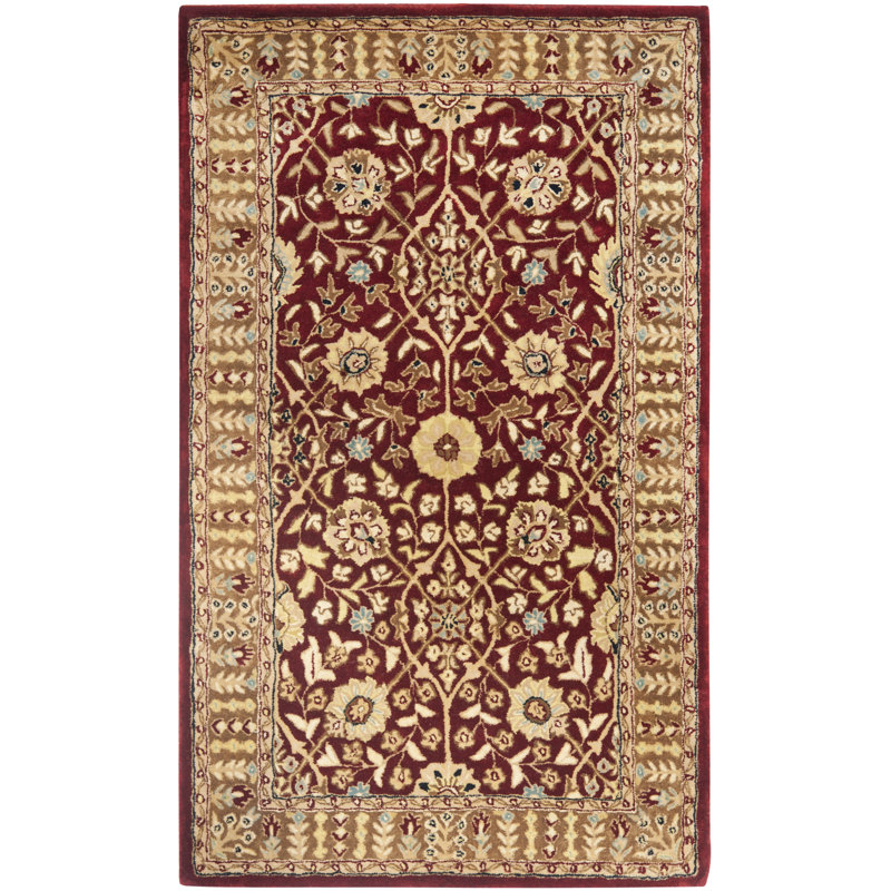 Evie New Zealand Wool Oriental Rug, Rectangle 6' x 9'