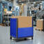 Contenant en vrac pliable avec portes, mur solide, capacité totale de 600 livres jusqu'à 4 hauteurs