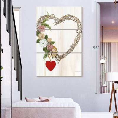 Couronne rustique Hardie Valentine