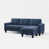 Polyester bleu est en rupture de stock