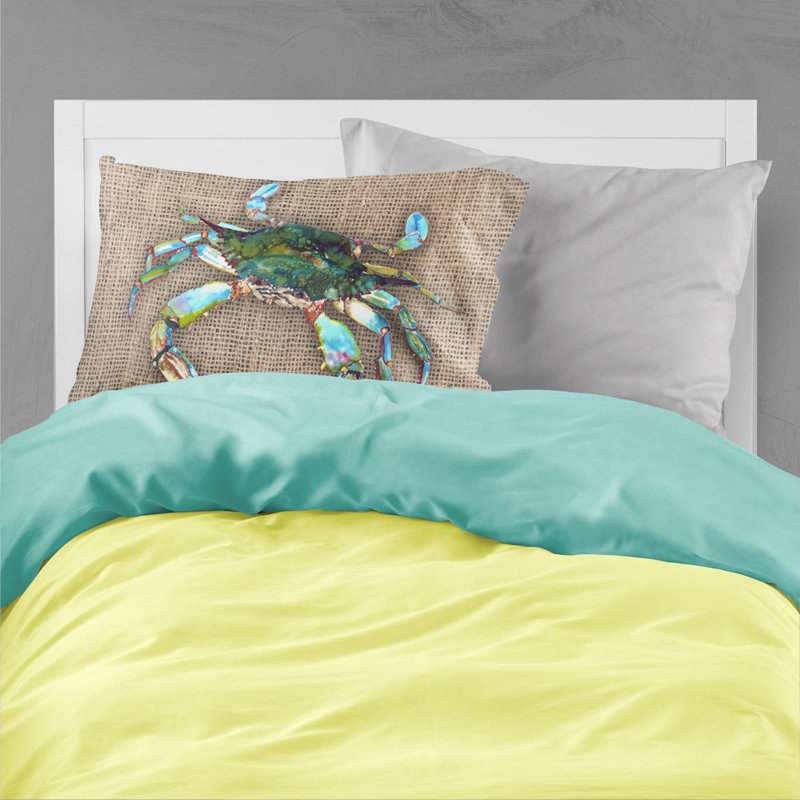  Taie d'oreiller crabe