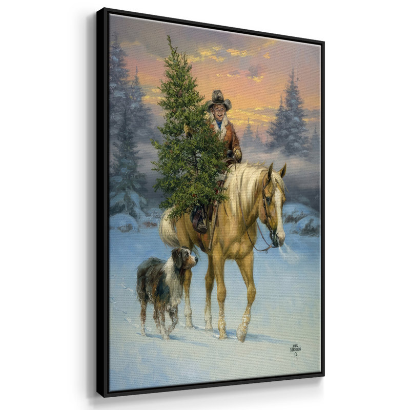 " The Family Tree ", 41" H x 27" W x 1.5" D, Black Floater Framed