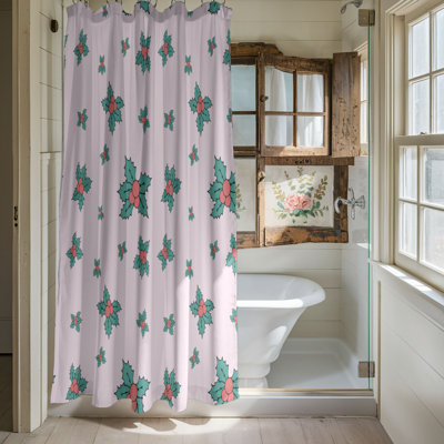 Rose Noel - 1 Piece Standard Shower Curtain