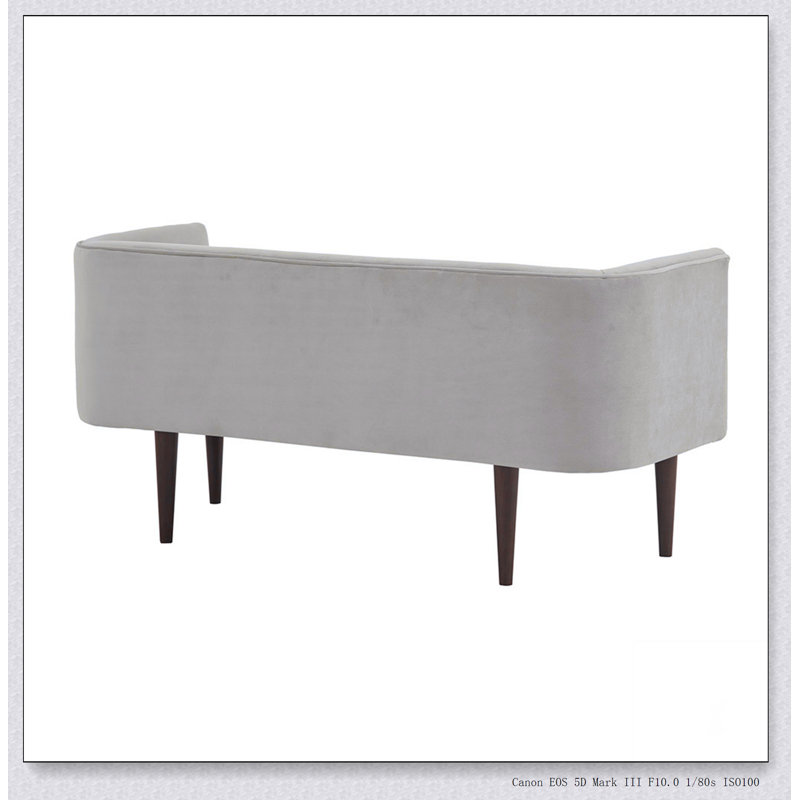 Banc d'appoint Farrah, banc d'entrée multifonctionnel, banc de chambre à coucher