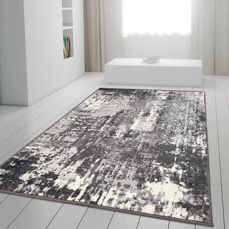 Adilkhan Abstract Area Rug, Rectangle 160 x 225cm