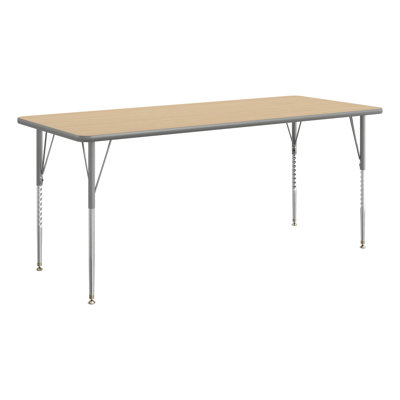 Goddard Commercial Adjustable Height Rectangular Activity Table