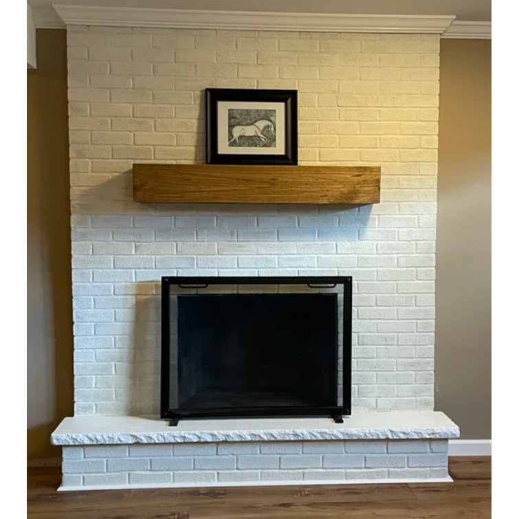 Millwood Pines Shiela Hand Carved Wood Mantel u0026 Reviews - Wayfair Canada