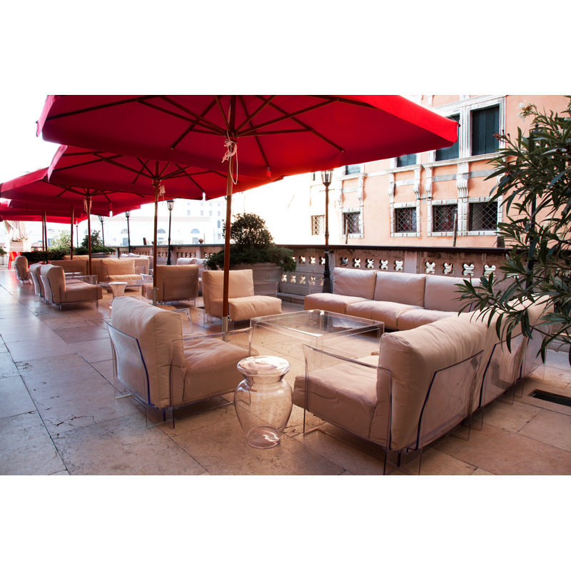 Pop Outdoor Lounge Chair, Ikon Arancio