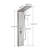 44.48'' Shower Panel with Fixed Shower Head