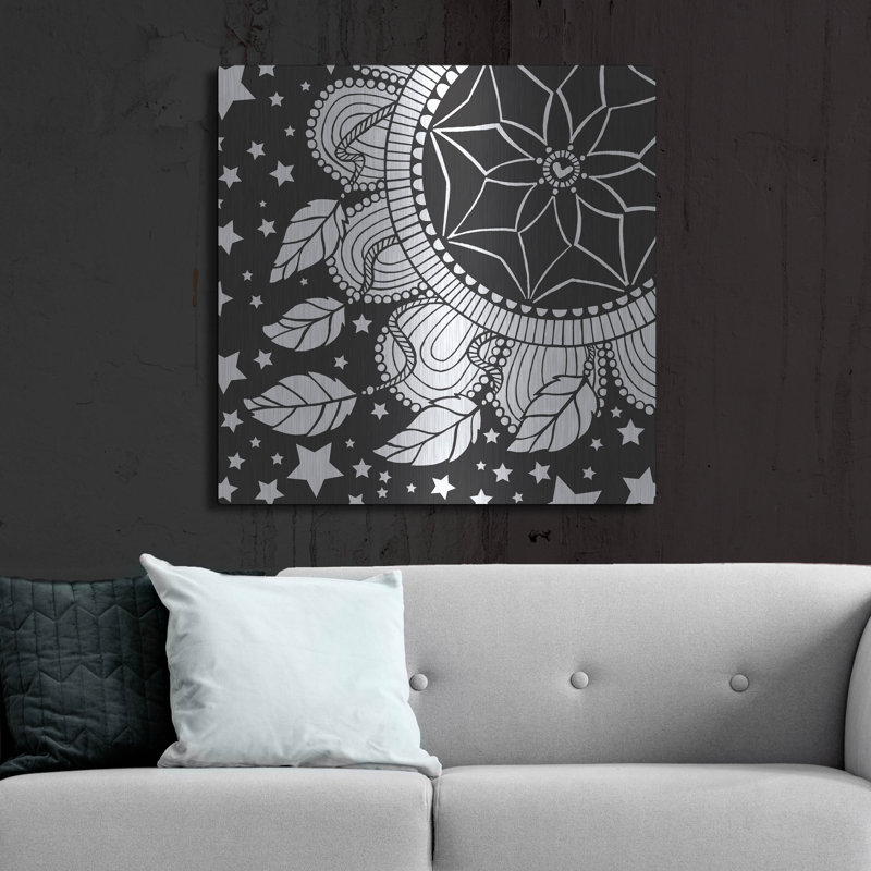 Art mural en métal «Dream Catcher» par Hello Angel, Red Barrel Studio®, H 36 po x l 36 po